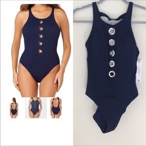Miraclesuit Amoressa One piece swimsuit Navy 8